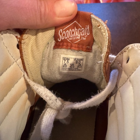 Vans® Unisex SK8-Hi Reissue High-Top Sneakers in Brown Suede - Picture 8 of 9